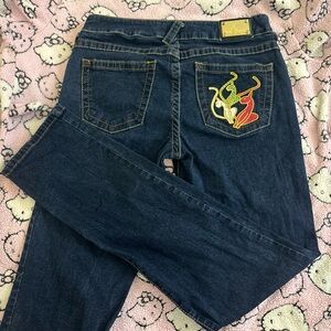 Baby phat mid rise skinny jeans